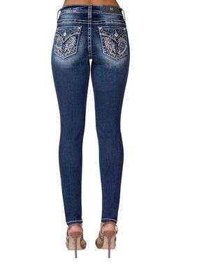 NWT Miss Me Women’s Falling Feather Skinny Jeans, Size 30